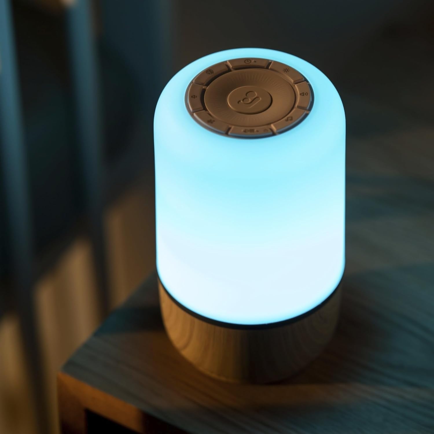 Smart Baby Night Light & White Noise Machine with Lullabies & App