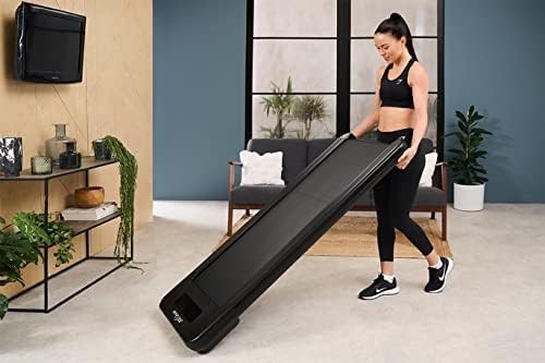 Foldable Walking Pad Treadmill 6km/h Quiet Slim Under Desk Home Office Portable
