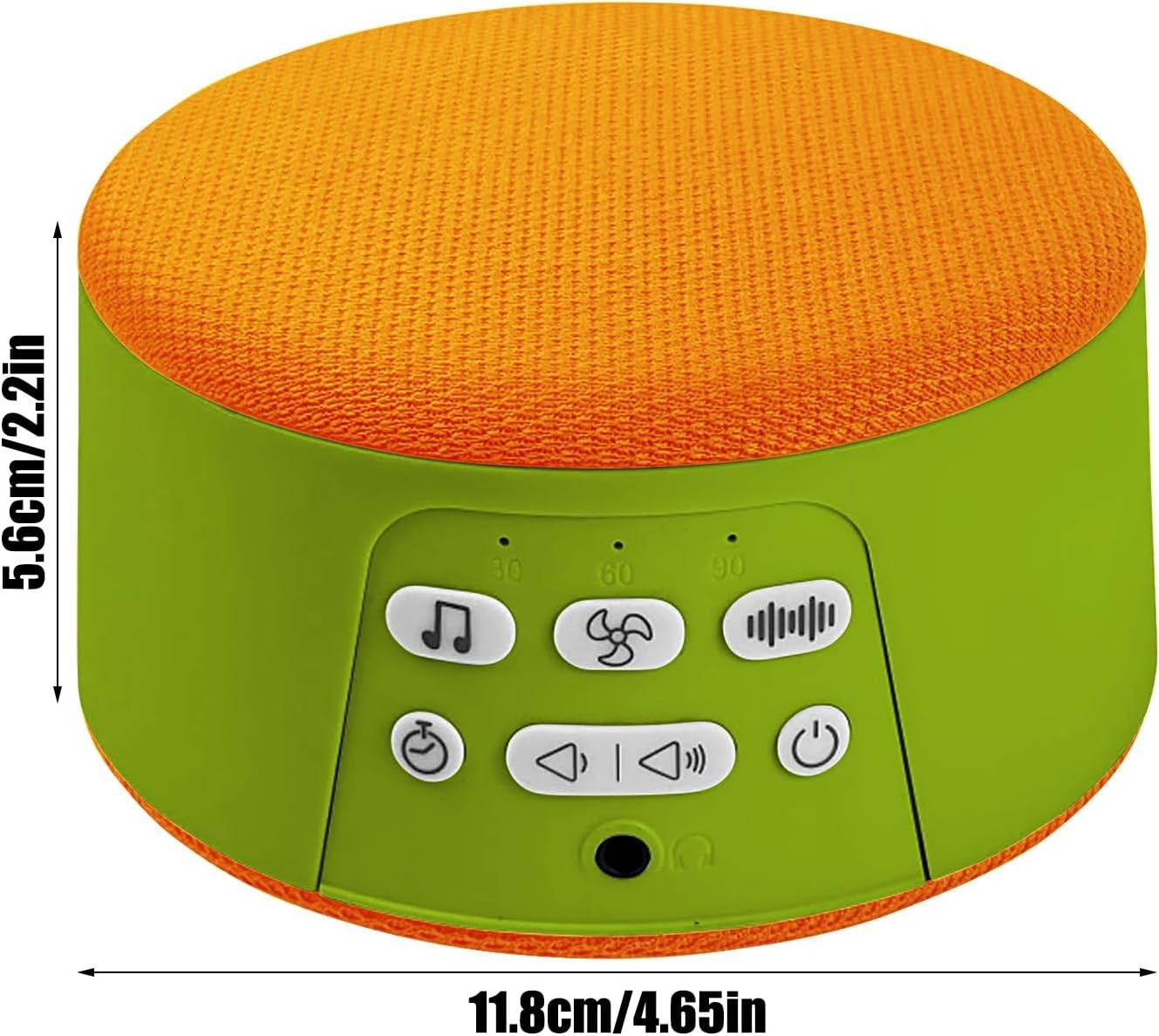 White Noise Machine for Sleep with Timer – Rechargeable Soother for Kids & Adult