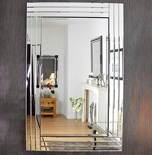Modern 120x80cm Bevelled Edge Venetian Wall Mirror – Stylish & Versatile