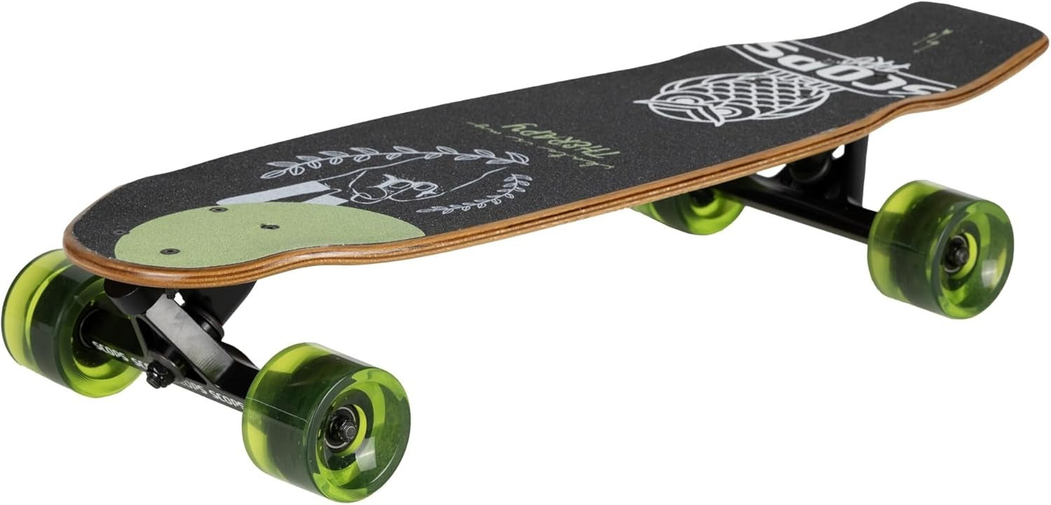 Complete Shortboard Skateboard 26" Cross Fingers ABEC-9 Deck