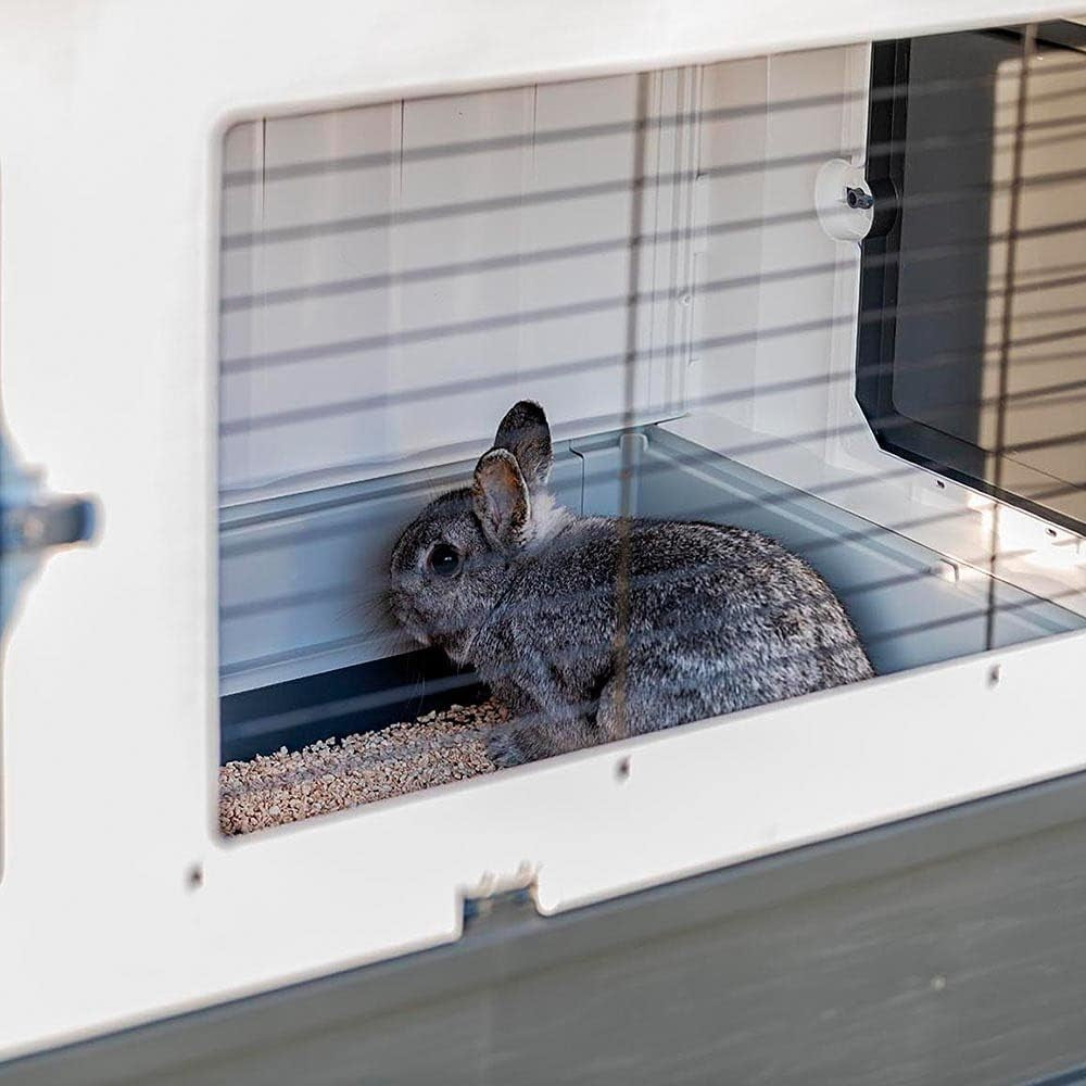 Large Outdoor Rabbit Hutch 2 Storey Weatherproof Small Animal House