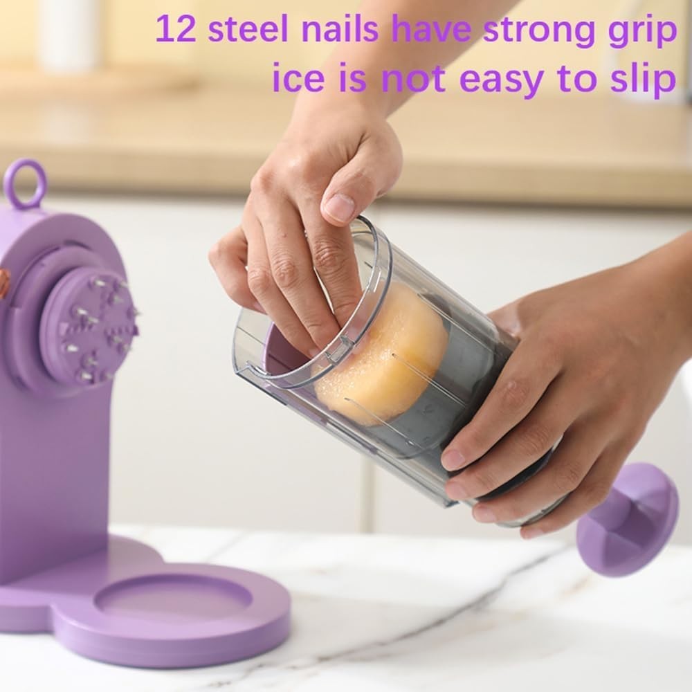 Electric Ice Shaver Snow Cone Maker Slushie Machine Crusher Home Party