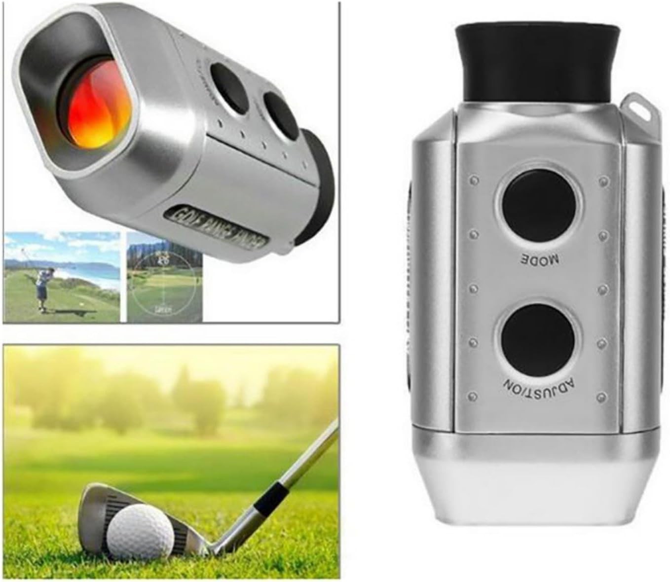 Waterproof Golf Rangefinder 7X Monocular Fast Measurement Pocket Size