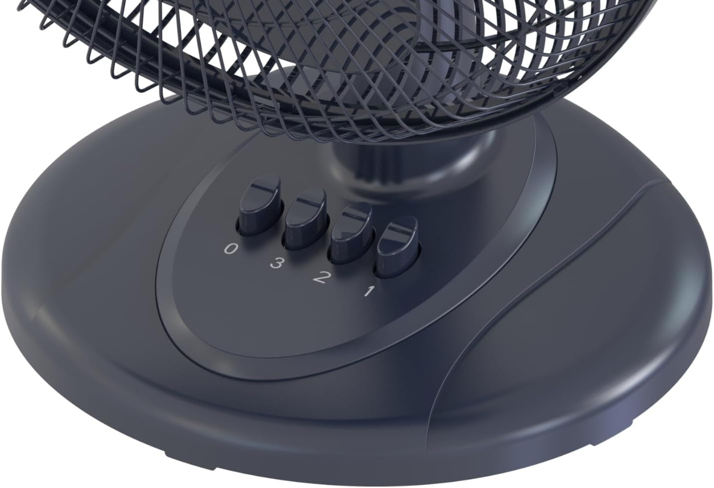 12-Inch Table Fan – 3 Speed, Adjustable Tilt, Quiet Cooling Airflow for Bedroom