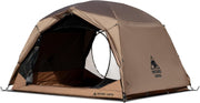 4 Person Waterproof Camping Tent 5000mm Dome 3 Season Shelter