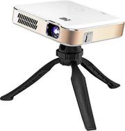 Portable Smart Projector 720P 4K WiFi Bluetooth 200 ANSI Tripod