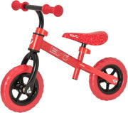 Kids Balance Bike Adjustable Seat Handlebar Training Bike Red Age 2+