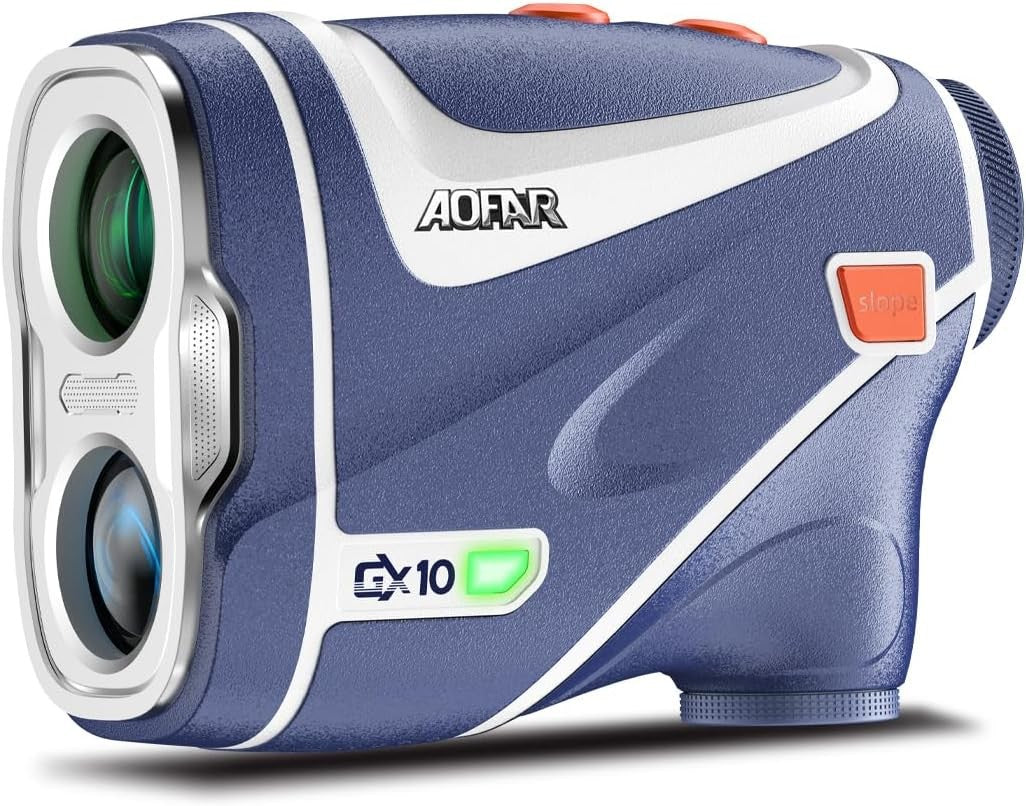 Golf Laser Rangefinder 1200 Yards Slope On Off Red Display Magnet