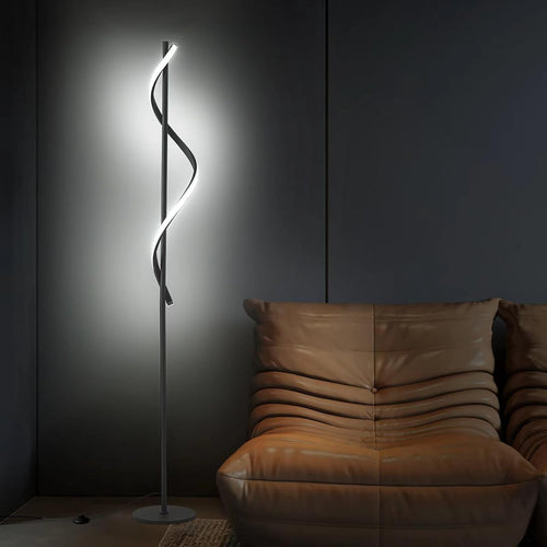 LED Floor Lamp 40W Dimmable Standing Light Remote Control Modern Tall Lamp