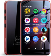 160GB WiFi Bluetooth MP3 Player Red 4" Touch Screen FM