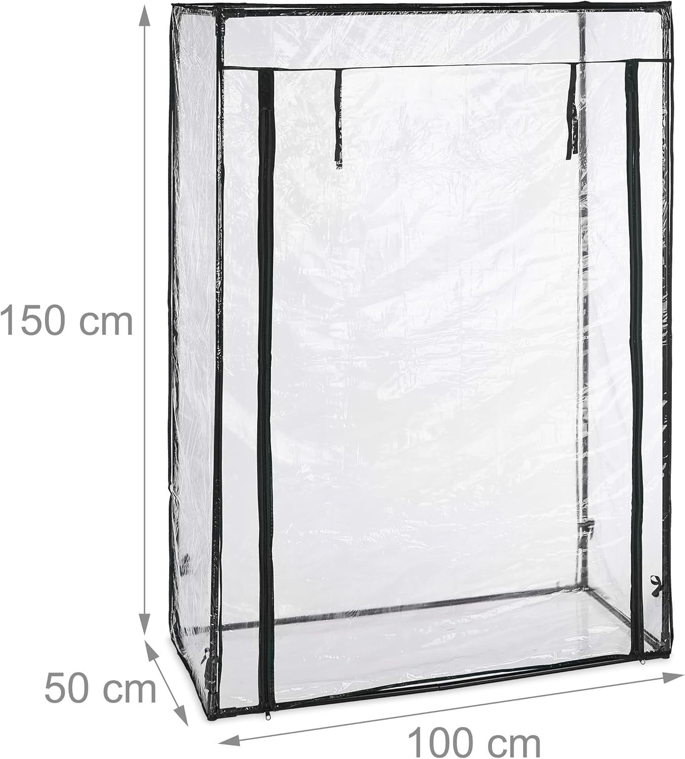 Walk-In Tomato Greenhouse PVC Film 150x100x50cm | Weatherproof Garden Grow Tent