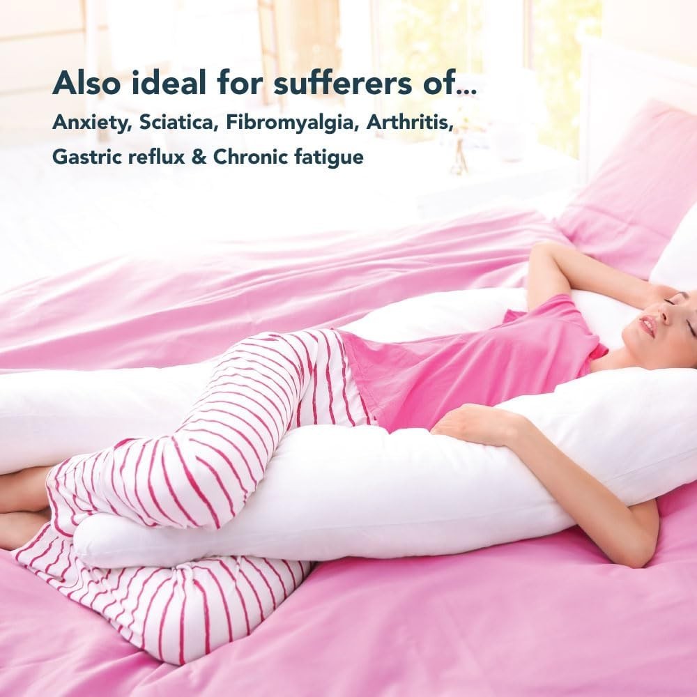 U Shaped Pregnancy Body Pillow Full Support Maternity Side Sleeper Cushion