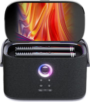 Karaoke Machine with Screen 2 Wireless Mics 140W Bluetooth Speaker