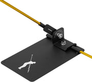 Golf Swing Plate Trainer with Alignment Sticks Steel Base Unisex
