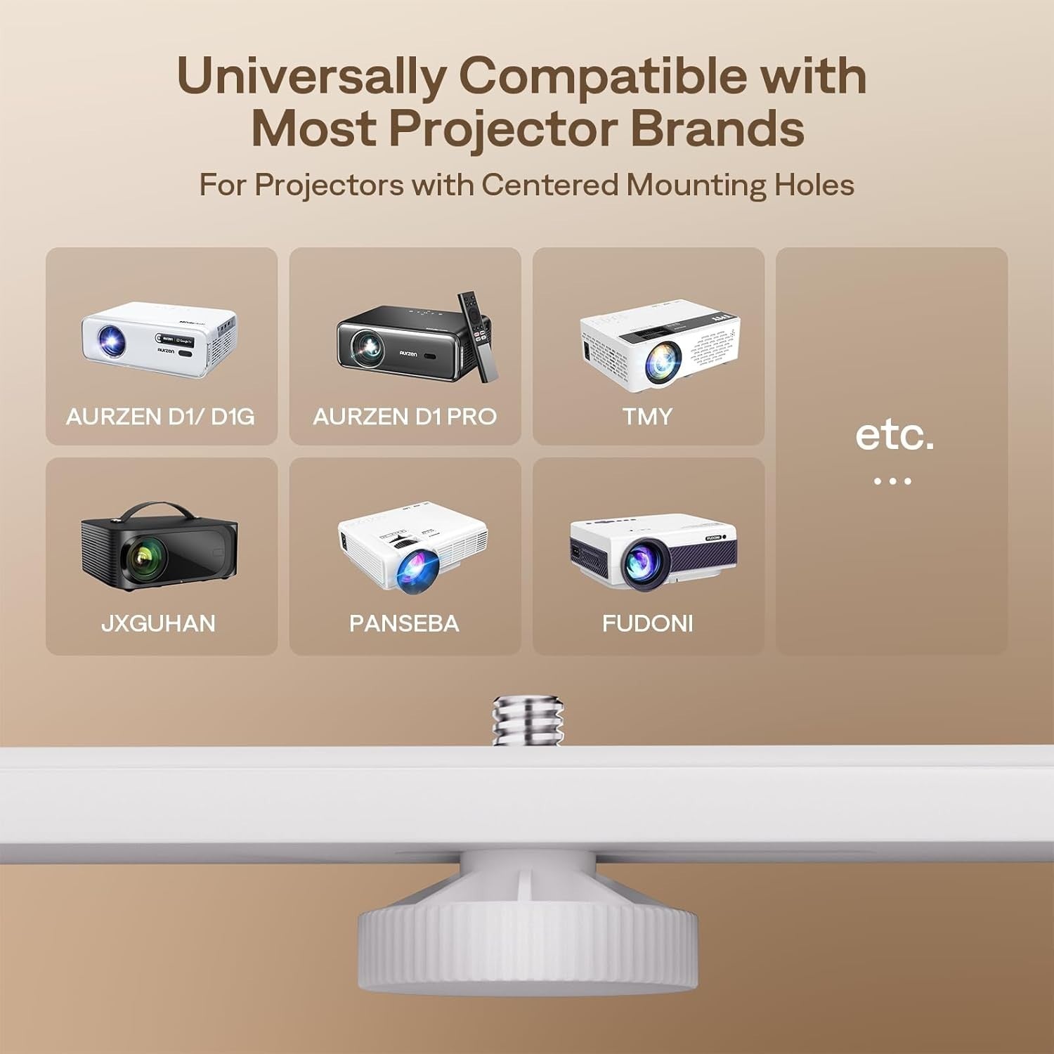 Smart 1080P Projector Google TV Dolby Audio Auto Focus 4K HDR