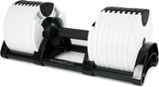 Single Smart Adjustable Dumbbell 80lb One Hand Dial Compact Trainer