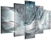 Murando Abstract Flowers Canvas Wall Art 200x100cm 5pcs XXL Bedroom Decor