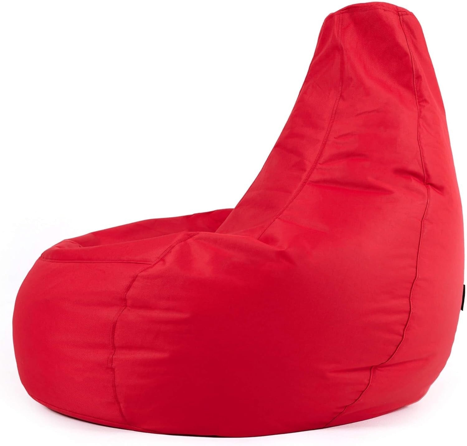 Waterproof Red Gaming Bean Bag Chair Indoor Outdoor Recliner Seat