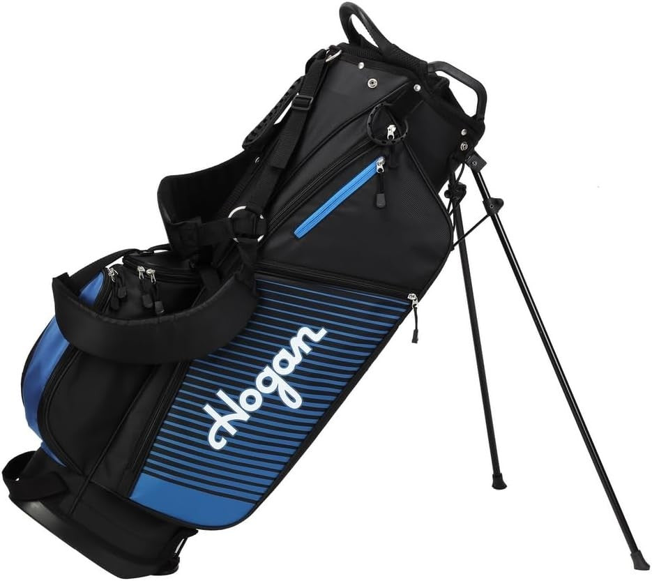 Mens Right Hand Golf Club Set Driver Fairway Hybrid Irons Stand Bag