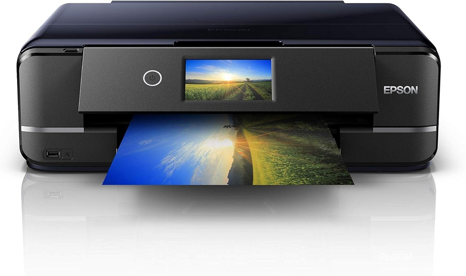 Black A3 Photo Printer Wireless Scan Copy with 6-Colour HD Ink Pack