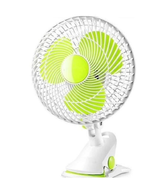 Mini Table Fan – USB Quiet 2 Speed Clip Desk Dormitory Fan 20W Energy Saving