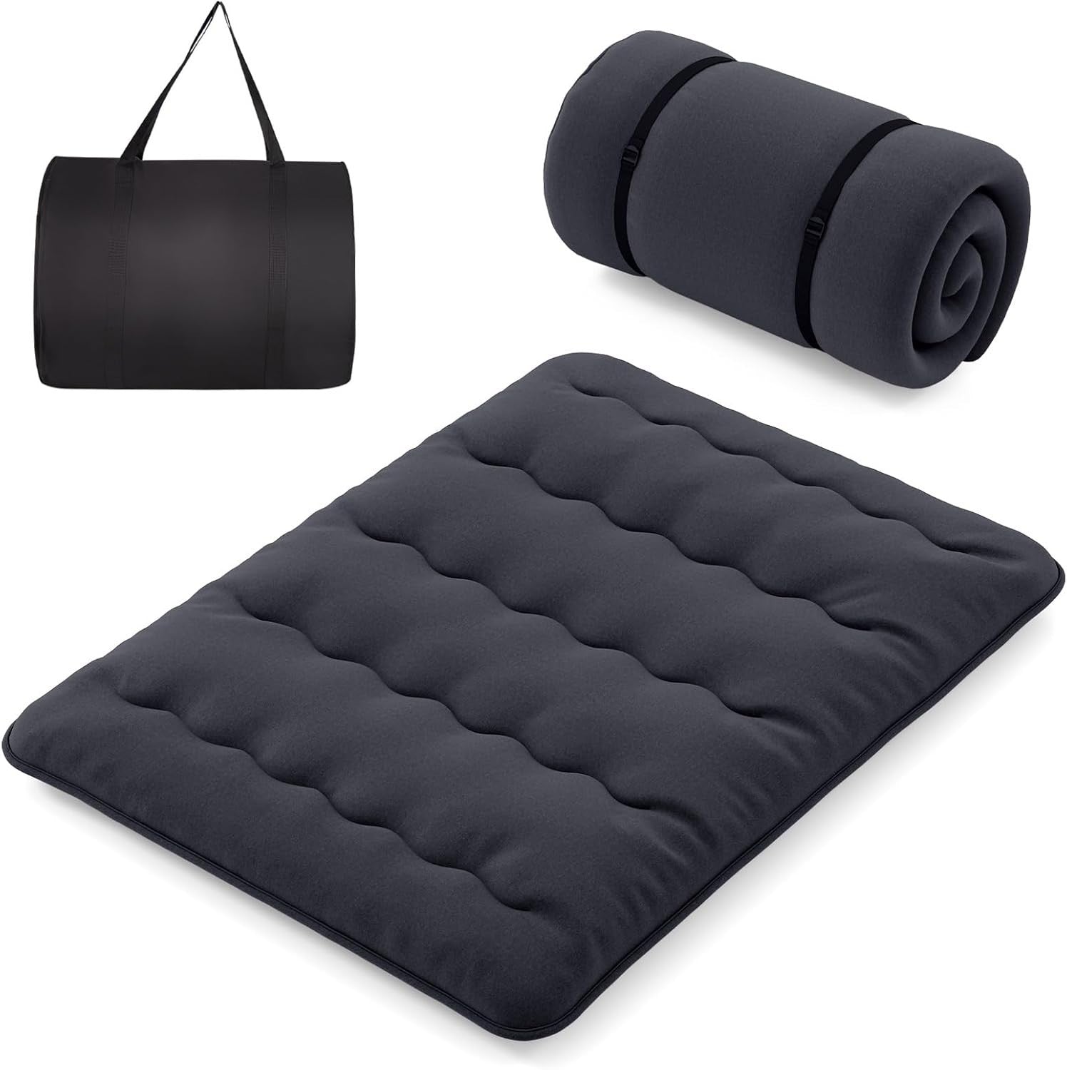 10cm Thick Japanese Floor Mattress King Size Foldable Tatami Futon Sleeping Pad