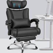 XXL Office Chair Recliner Big & Tall Ergonomic PU Leather Gaming Desk Seat