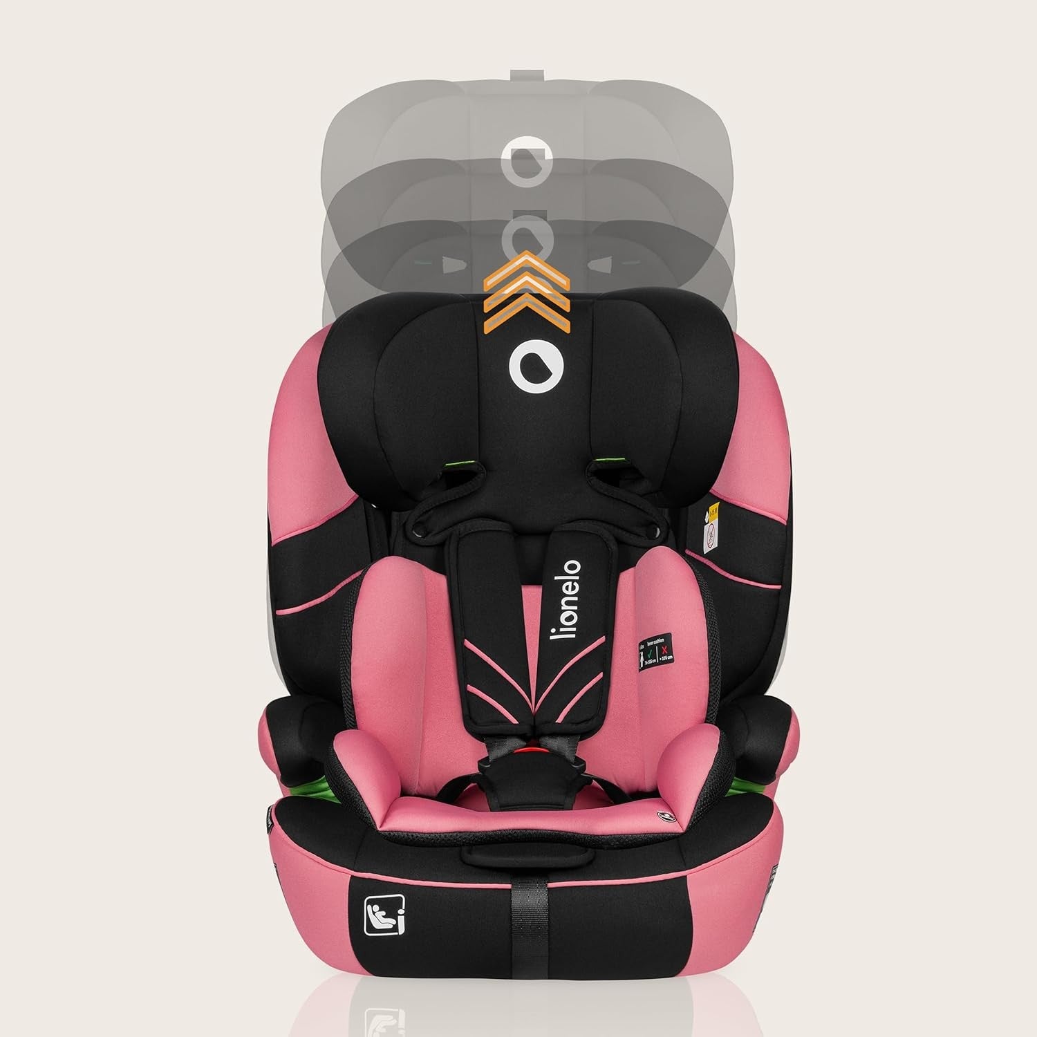 i-Size Child Car Seat 1/2/3 9–36kg Adjustable Headrest Side Protection