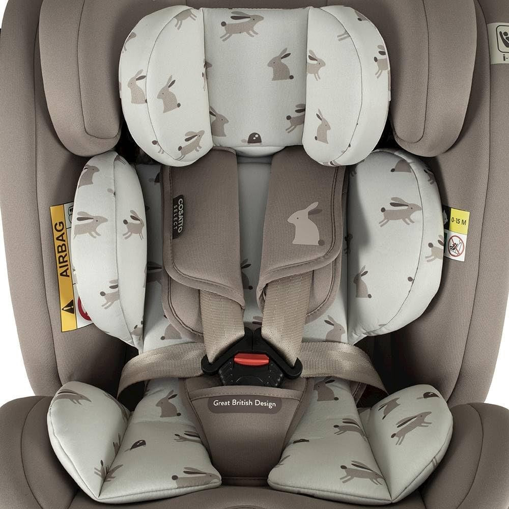 360° Rotating ISOFIX i-Size Car Seat 0–12 Years Rear Forward Facing