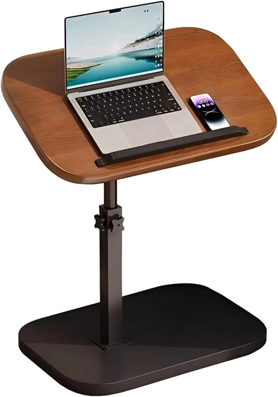 C Shaped Side Table Adjustable Height Swivel Laptop Desk Sofa Bedside