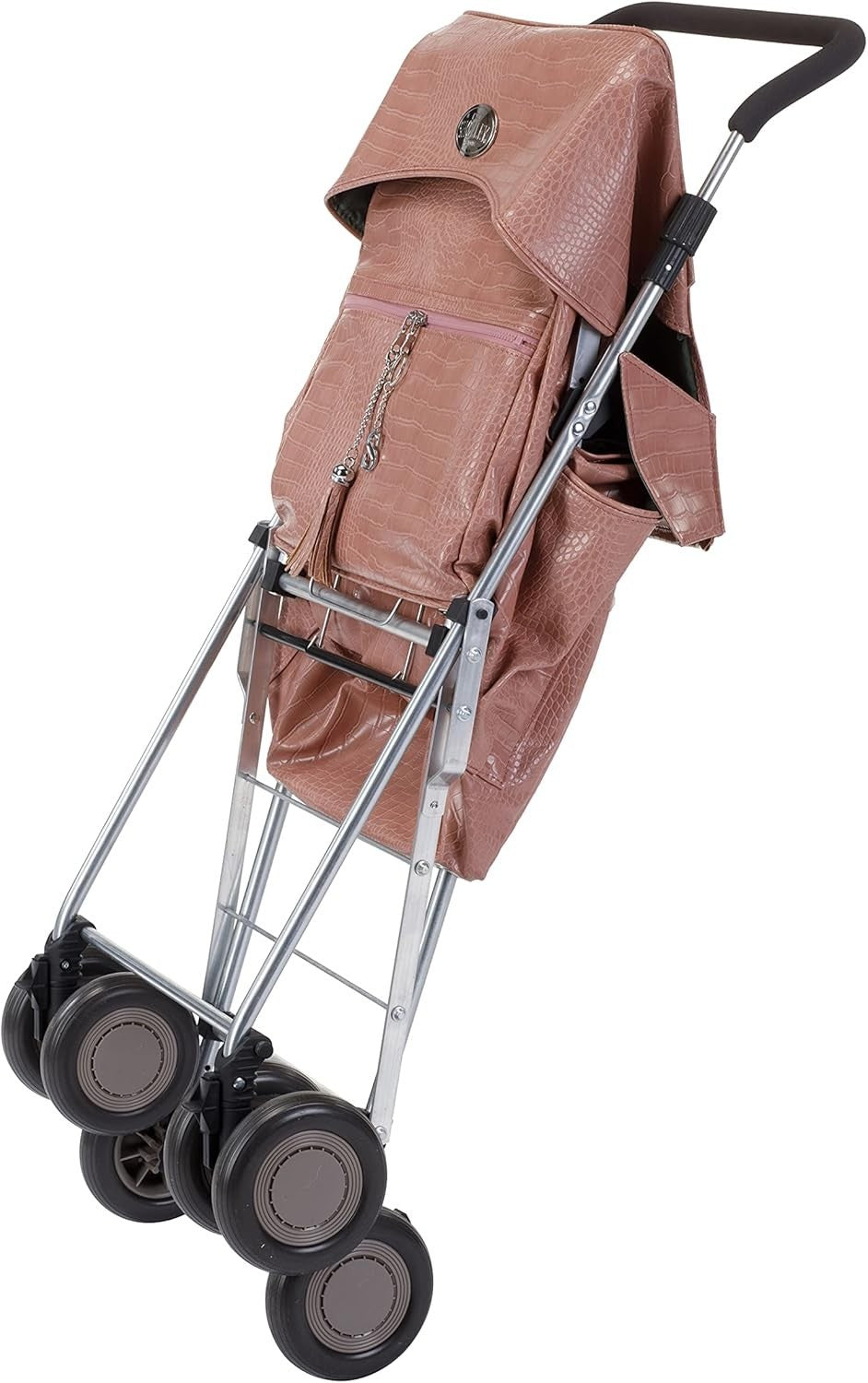 Sholley 4 Wheel Push Shopping Trolley Foldable Walking Aid Victoria