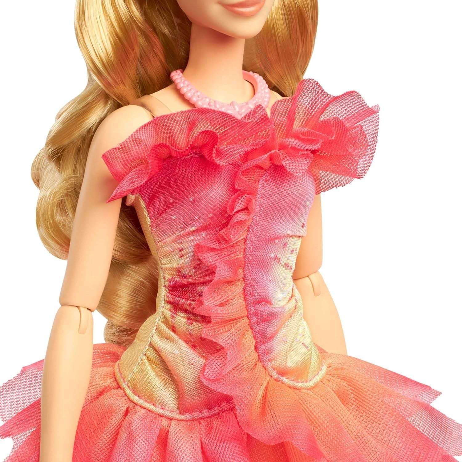 Pink Ballroom Fashion Doll Blonde Hair Movie Inspired Outfit