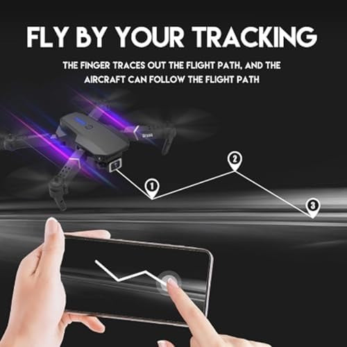 Neel Saanjh GPS Drone E88 Pro 4K Camera Foldable Quadcopter LED