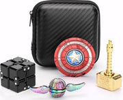 Fidget Toy Set Stress Relief Spinner Cube Sensory Desk Gift Bulk