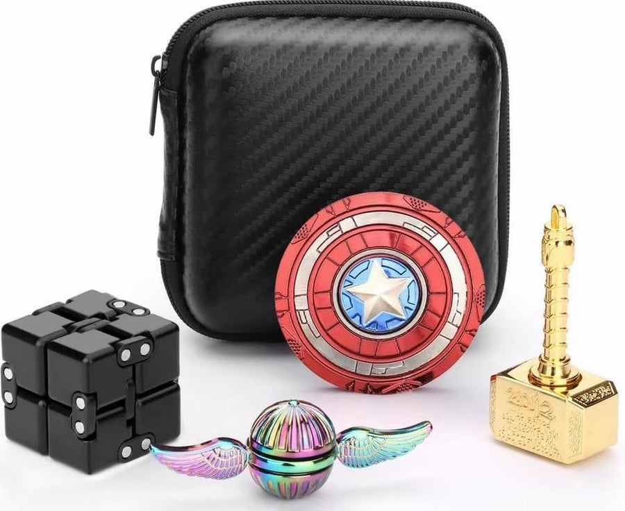 Fidget Toy Set Stress Relief Spinner Cube Sensory Desk Gift Bulk
