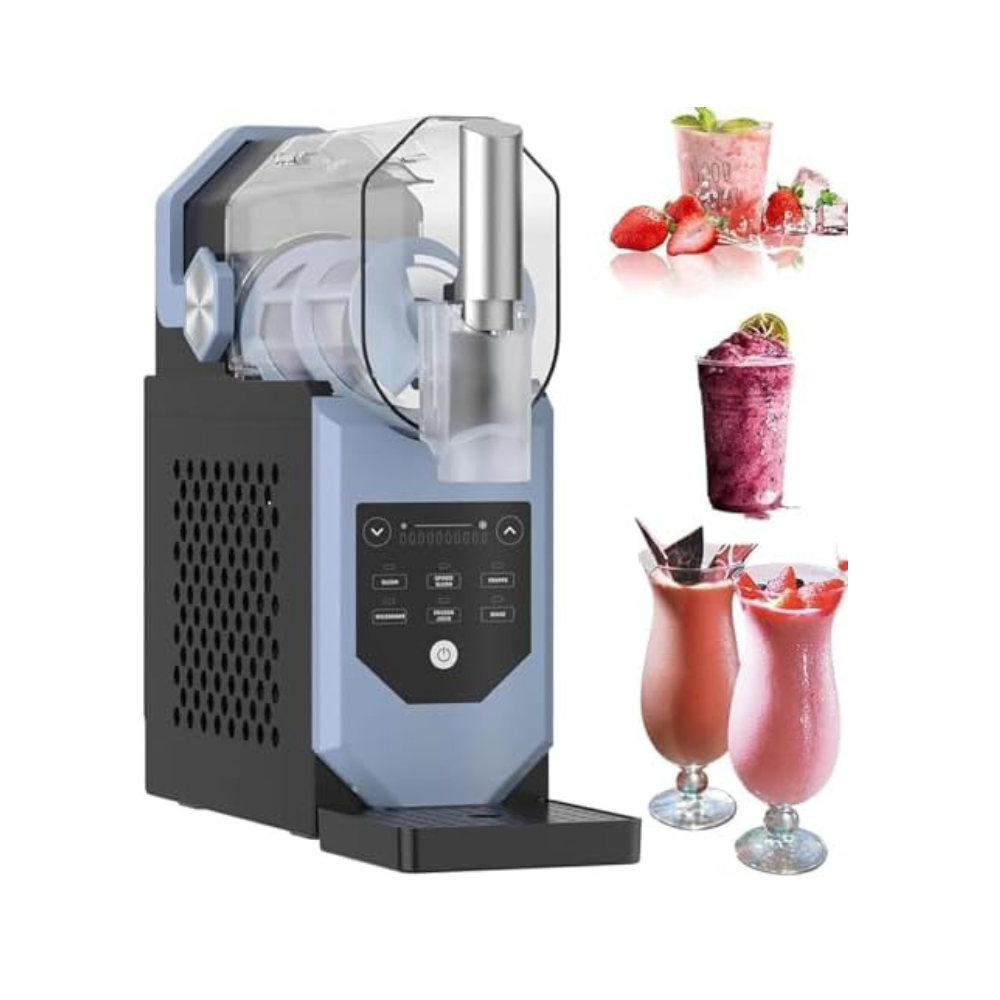 Slushie Ice Cream Machine No Ice Needed Digital Presets Fast Freeze