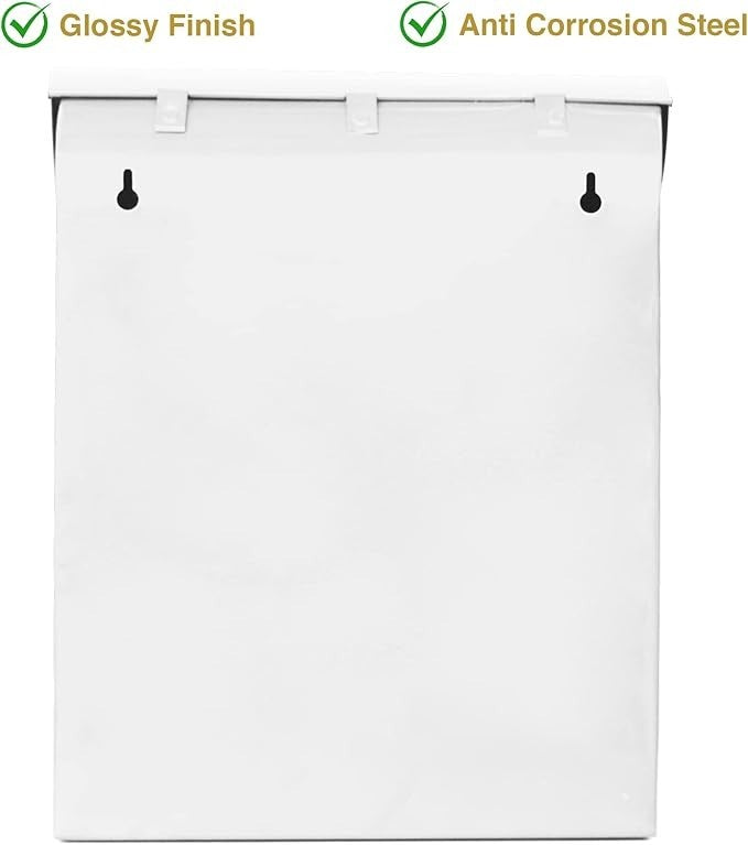 Outdoor Wall Mounted Mailbox – Waterproof Aluminium Post Box