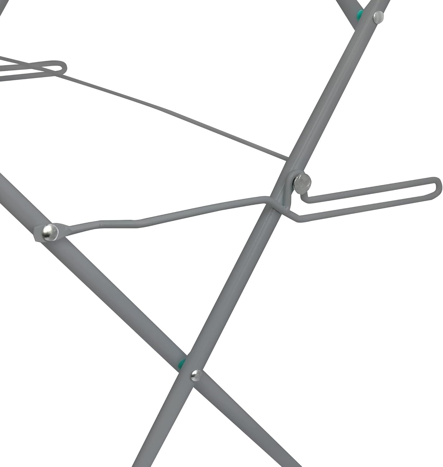 3 Tier Clothes Airer Folding Laundry Drying Rack with Corner Hooks Heavy Duty