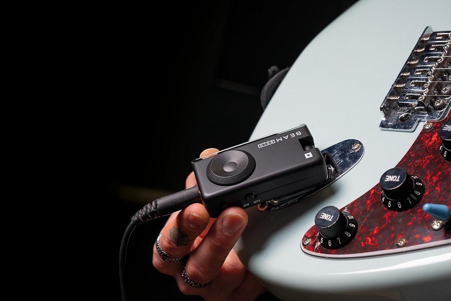 Portable Guitar Headphone Amp BEAM USB-C Bluetooth Tuner 6hr Battery