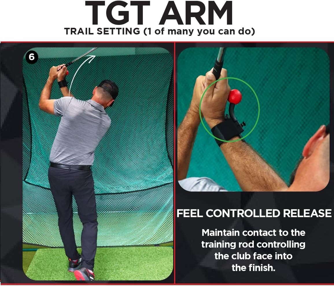 Golf Swing Trainer Arm Band Aid Improve Wrist Hinge & Lag