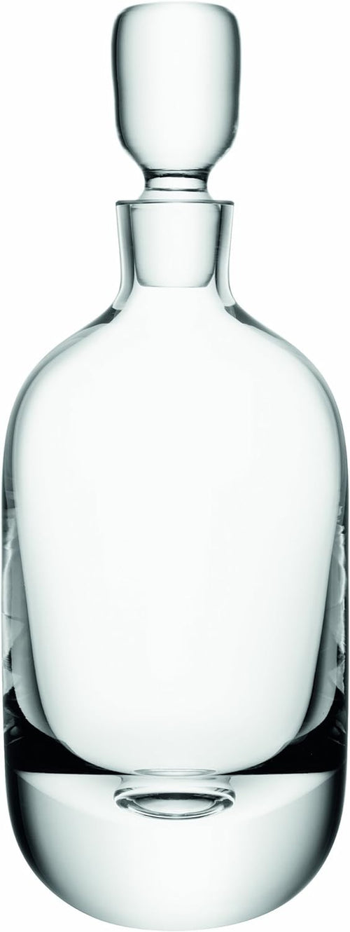 Handmade Glass Whiskey Decanter 950ml Modern Liquor Bottle Gift