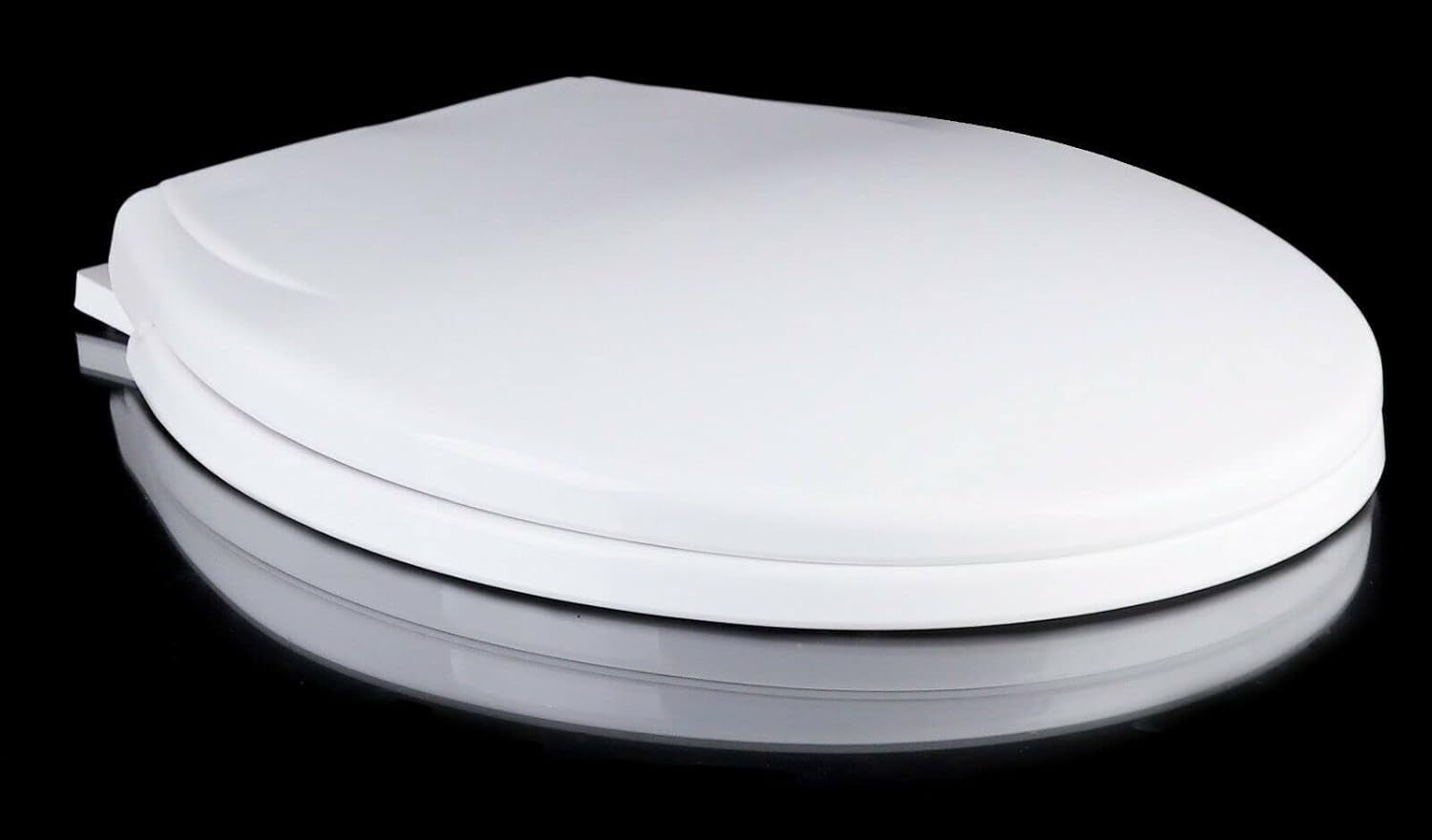 Oval Soft Close Toilet Seat White Quick Release Easy Install 42x36cm