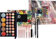All In One Makeup Gift Set Eyeshadow Lipstick Blush Travel Kit
