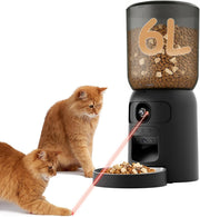 Automatic Cat Feeder WiFi Camera 6L Smart Food Dispenser 10 Meals