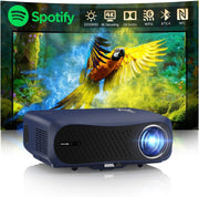 4K Smart Projector 2200 ANSI Android TV WiFi 6 Bluetooth HDR