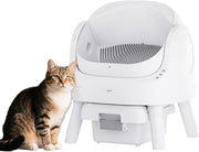 Open Top Self Cleaning Cat Litter Box Quiet Auto Tray Multi Cat