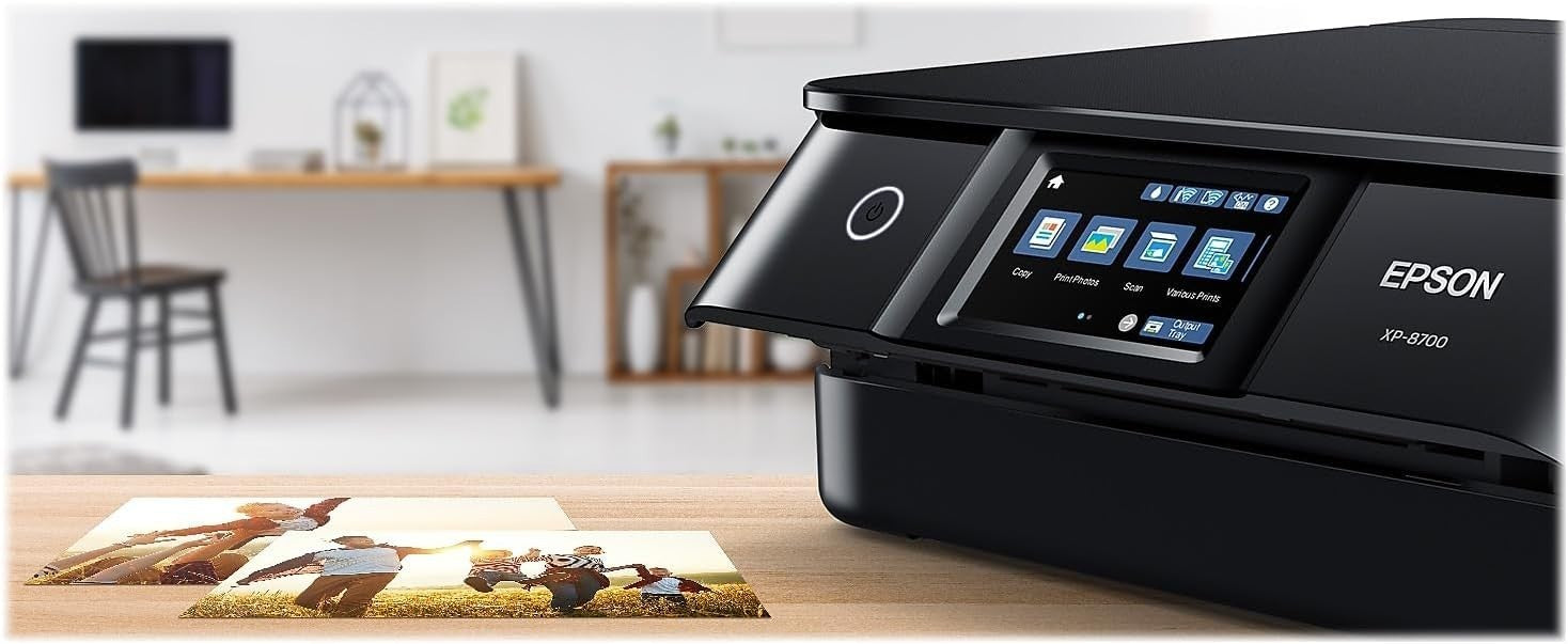 Wireless All-in-One Photo Printer | 6-Color Claria HD, 4.3" Touchscreen
