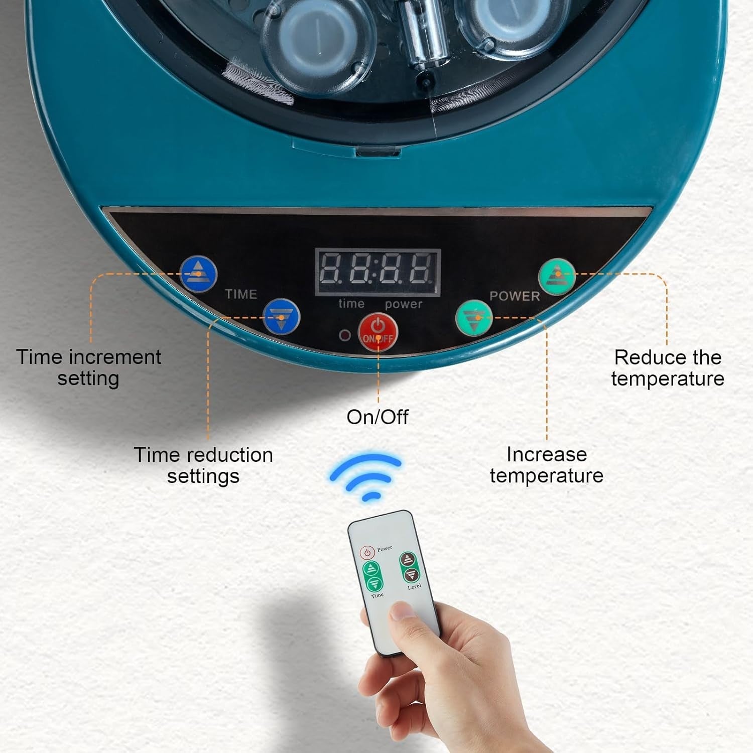 4L Sauna Steam Generator 1600W Home Spa Steamer Pot Remote Timer Stainless Steel