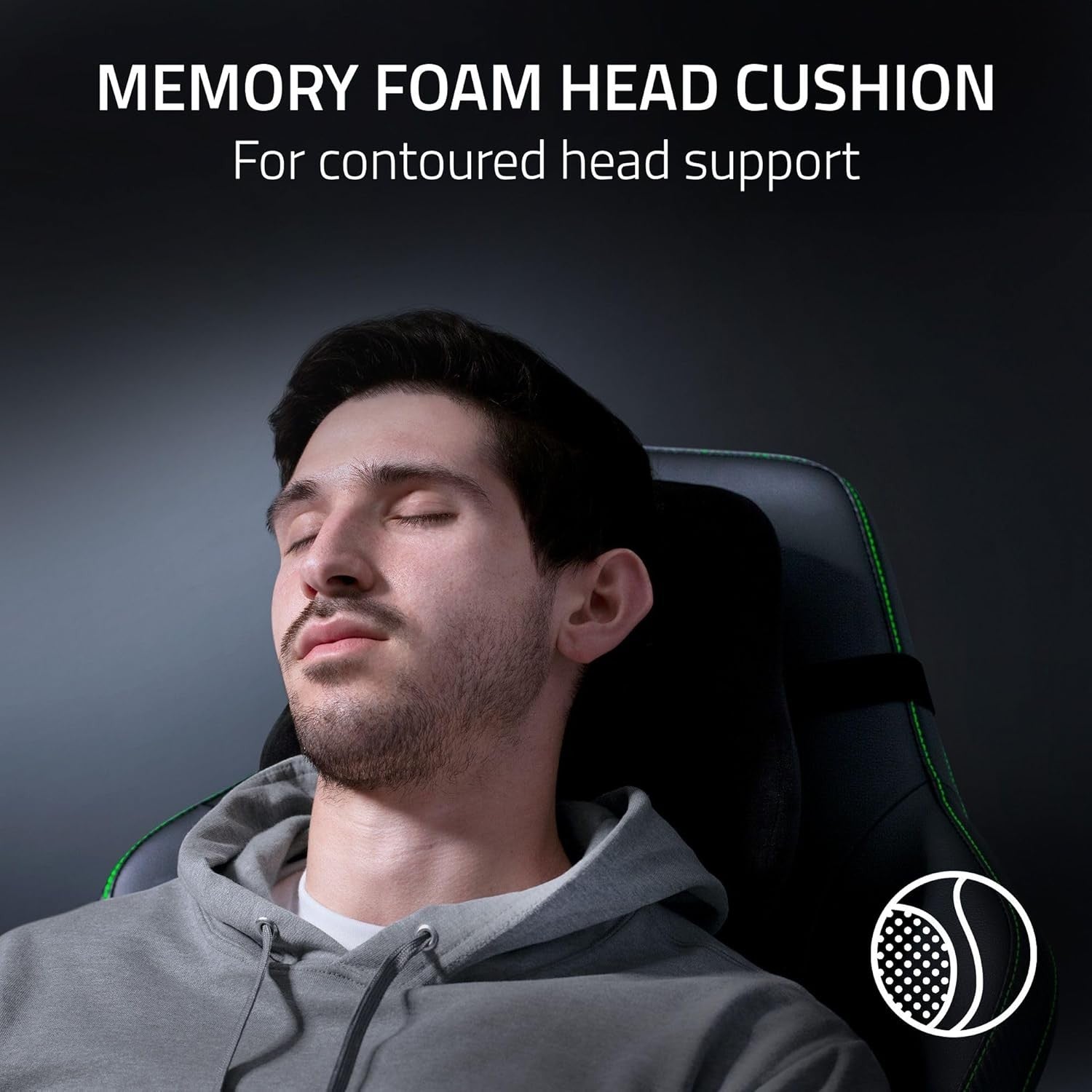 Premium Gaming Chair Adaptive Lumbar 4D Armrests EPU Leather